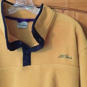 L.L. Bean fleece pullover